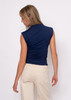 YVE SIG SS SLVLS FUNNEL NECK TOP 55T283SO5