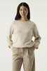 SWEATER W/ TIES SOLID T260244