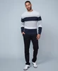 STRIPE CREW SWEATER 75MS310MC