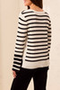 L/S CREW NECK STRIPE SWEATER 3127O-835
