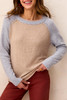 COLORBLOCK CREW SWEATER 3224O-3166