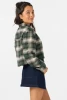 PIPPA FLANNEL CROP LS SHIRT FA2640411
