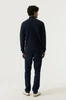 1/4 ZIP FLAT KNIT SWEATER Z1195