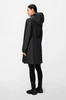 LOHJA LONG INSULATED CURVE JACKET 15880 BLACK