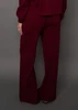 PHILO COZY WAFFLE DRAWSTING WIDE LEG PANT 44T050SO