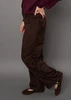 PERRA FAUX SUEDE STR LEG PANT 44W044SO