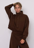 MALTA FLEECE MOCK NECK 1/2 BUTTON UP 78F006SO