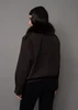 MIKAYA PU JACKET FAKE FUR COLLAR 78J084S