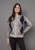 AGRIPPINA ARGYLE CARDIGAN 78S253S