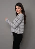 BOUDICA LS CARDIGAN STRIPE/TIE BOTTOM 78S525S