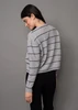 BOUDICA LS CARDIGAN STRIPE/TIE BOTTOM 78S525S
