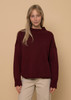 LUCRETIA LS FUNNEL NECK PULLOVER 78S569S
