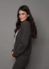 HESTA COZY WAFFLE LS ZIP UP HOODY 78T038SO