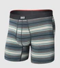 VIBE XTRA SOFT COMFORT BOXER BRIEF FLY BAJA STRP/ DARK SAGE SXVX24FBDS(SXVX24FBDS)