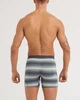 VIBE XTRA SOFT COMFORT BOXER BRIEF FLY BAJA STRP/ DARK SAGE SXVX24FBDS(SXVX24FBDS)
