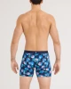 DROPTEMP COOLING COTTON BOXER BRIEF FLY TEE UP-MARITIME BLUE SXBB86FTUM