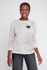 PRINT CREW TOP LEOPARD R6998-4131