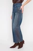 JEAN WIDE LEG BRONZE STUDS R11085D-E3132