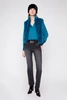 SOLID FAUX FUR VEST R3879L-E3011