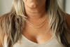 DOUBLE TAKE NECKLACE GOLD DOUBLETAKENG