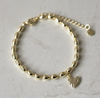 EVER HEART BRACELET GOLD EVERHEARTBG