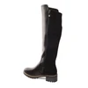 AD1611 WP LEATHER TALL BOOT STRETCH