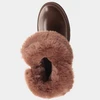 AD1664 WP LEATHER FUR ROLL ZIP BOOT