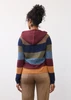 HOODED STRIPE SWEATER 12744246(12744246)