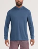 MULTI SPORT TECH HOODIE WAITED INDIGO 26F20PHWID