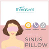 THERAWELL SINUS PILLOW CLY BD PINK