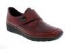 VELCRO CASUAL SHOE WEDGE WINE 537C0-35