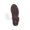 TALL BOOT WP CASUAL BLACK W.KNIT Z4755-00