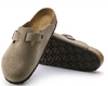 BOSTON SOFT NARROW SUEDE TAUPE 560773