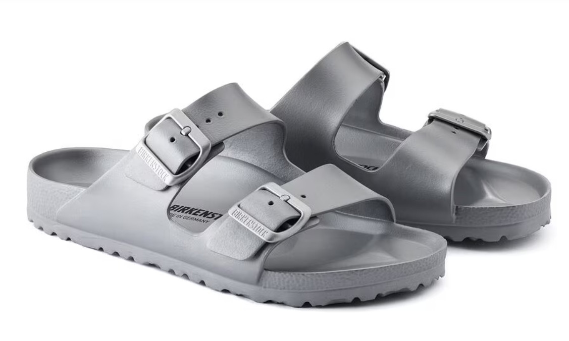ARIZONA EVA NARROW METALLIC SILVER 1003491 - Brock's