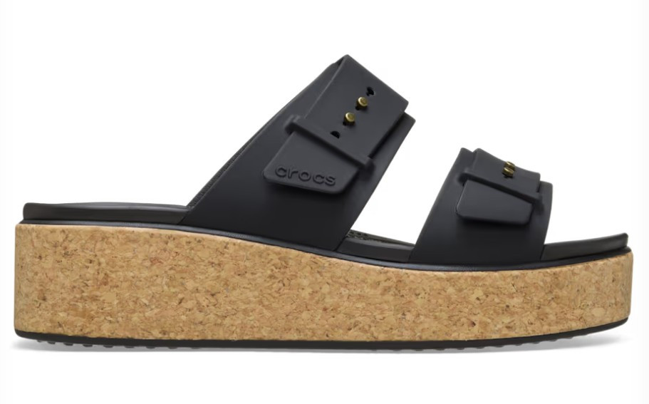 最終値下げ【美品】iirot Solo Sandal_Black BROOKLYN CORK BUCKLE SANDAL 211252 - Brock's