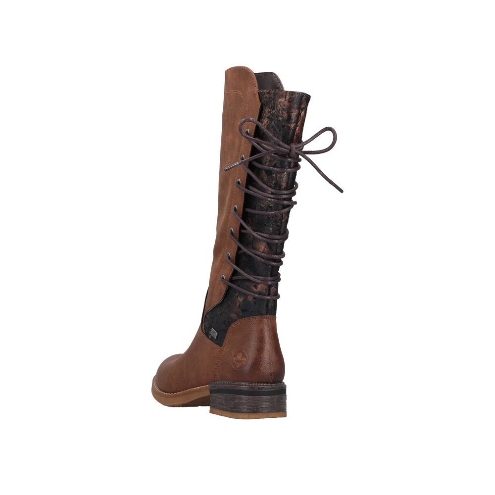 TALL BOOT WP FASHION LACE BACK DETAIL AMARETTO 94693-24(9469324