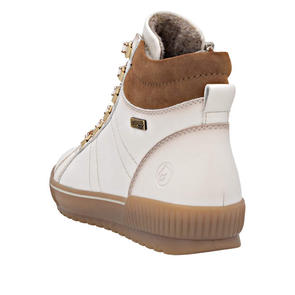 SNEAKER BOOT MELTON CUFF SD ZIP WP COTTON D0781-60 - Brock's