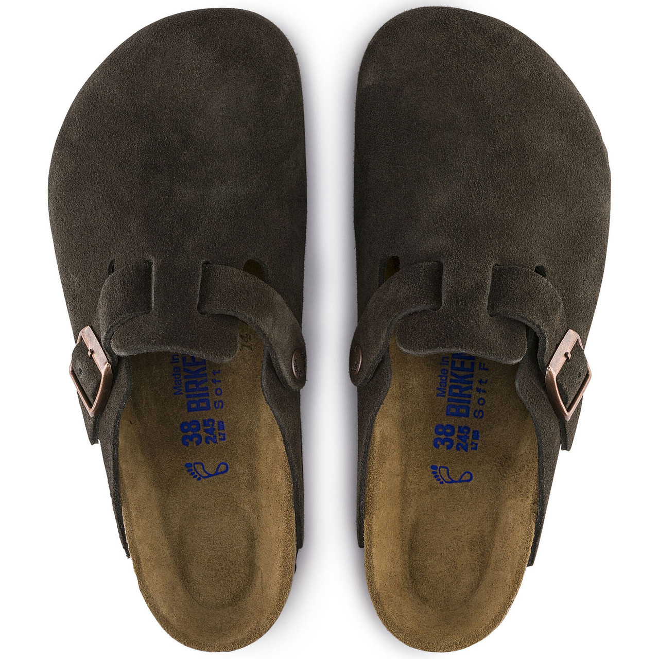 BOSTON SOFT NARROW SUEDE MOCHA 660463 660463 - Brock's