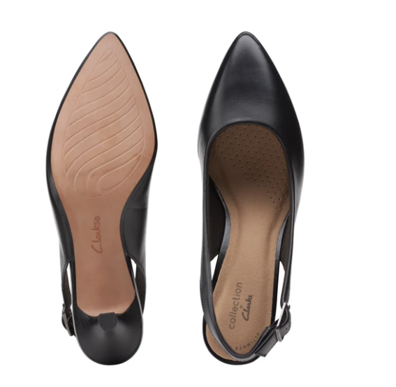 LINVALE SONDRA BLACK LEATHER 26153230 