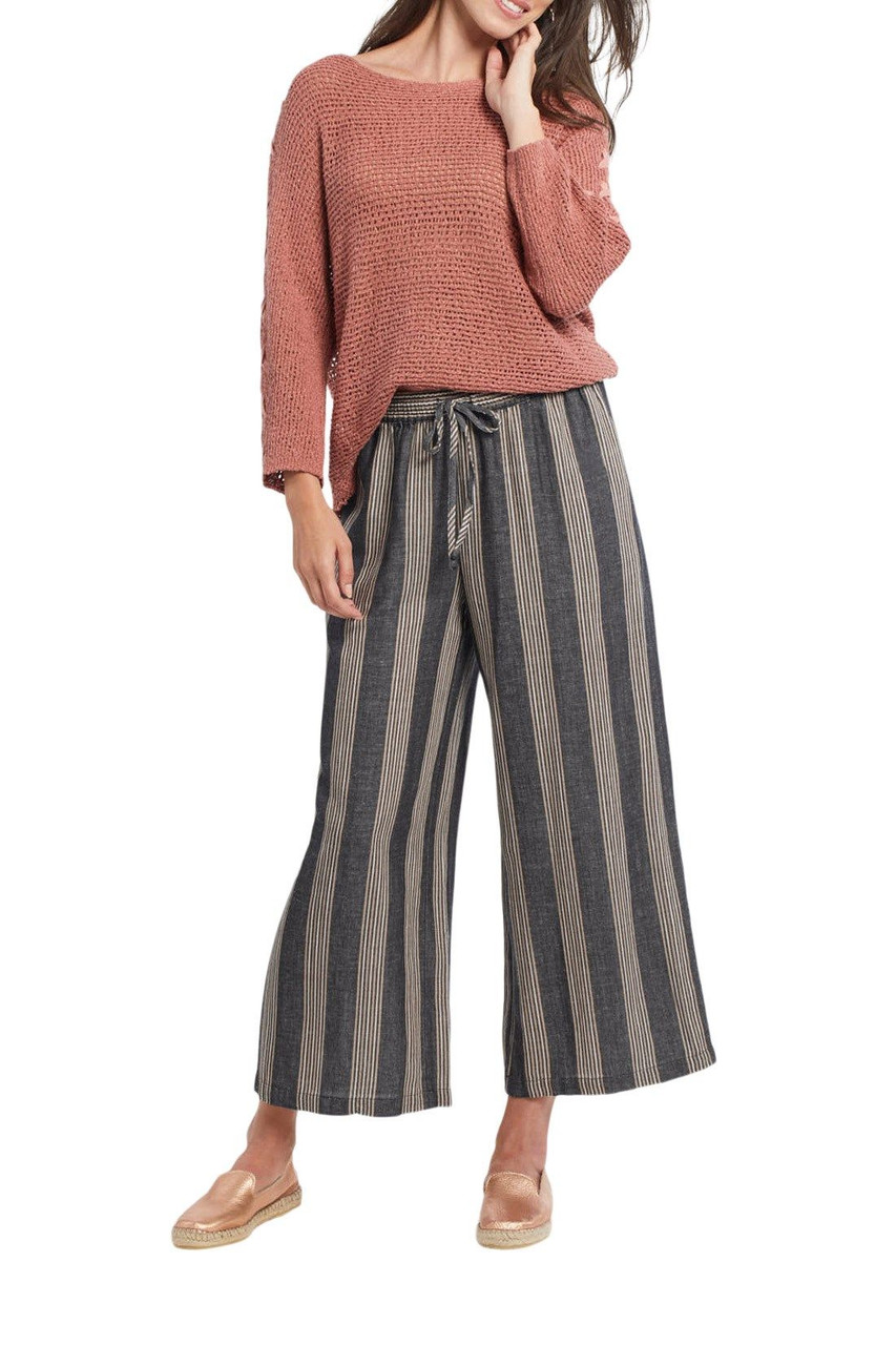PULLON CROP PANT W/ELASTIC WB 7329O 
