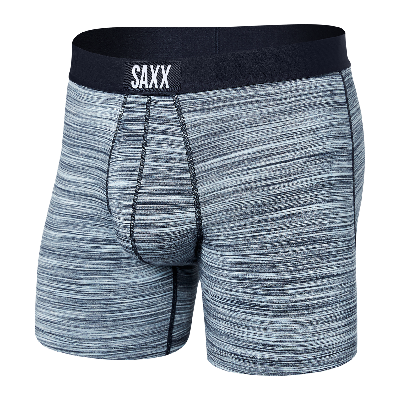 Saxx Vibe Super Soft Boxer Brief Men's Underwear, Asher Geo/Ocean Multi,  X-Large
