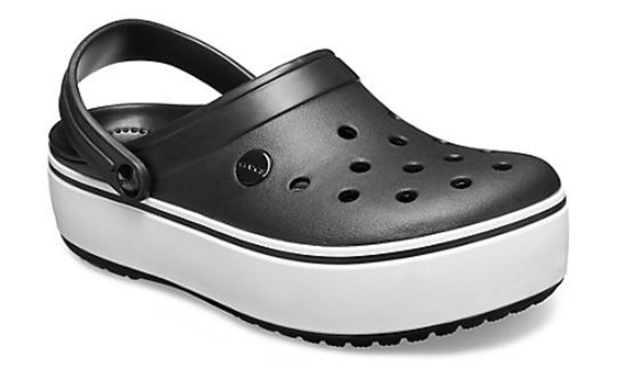 crocband platform clogs