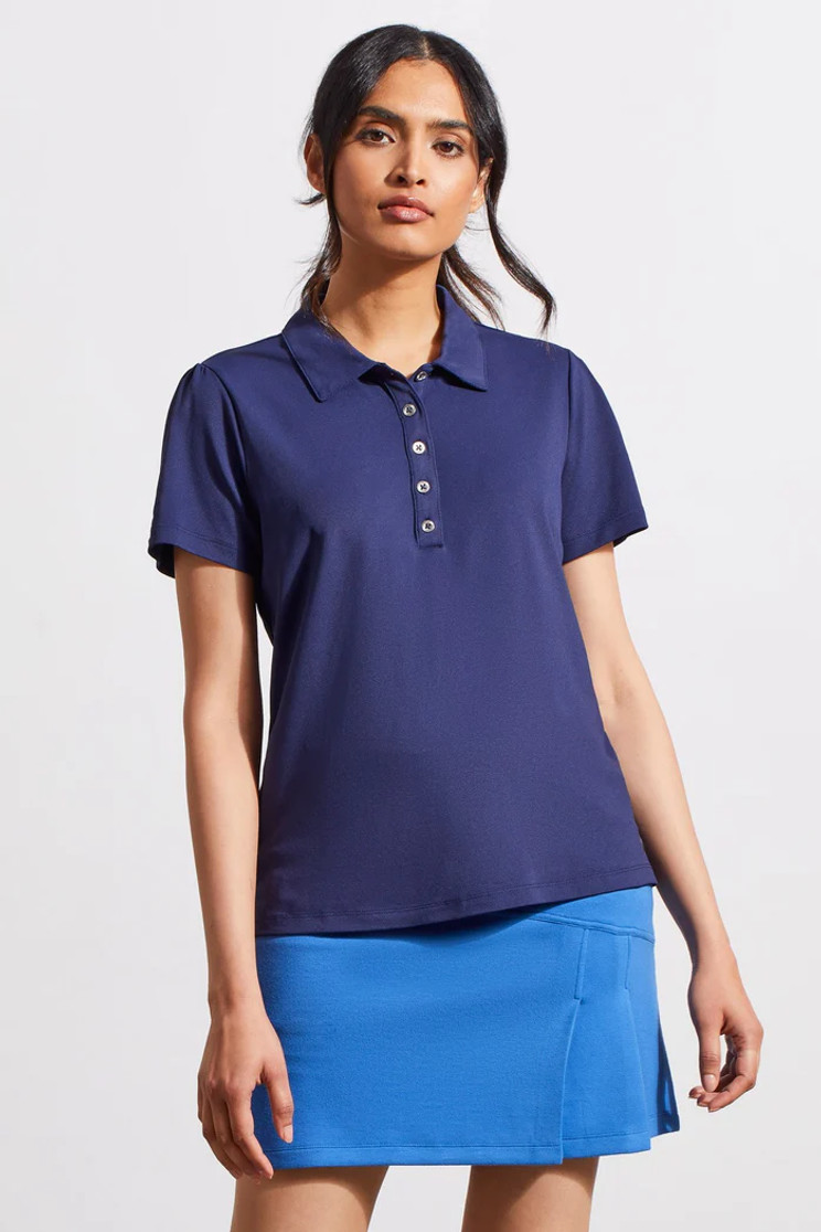 S/S POLO TOP W/BUTTONS 1800O-3903