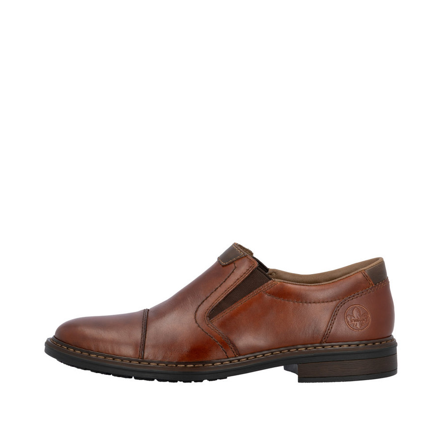 SLIP ON DRESS SHOE CAP TOE PEANUT 17659-23