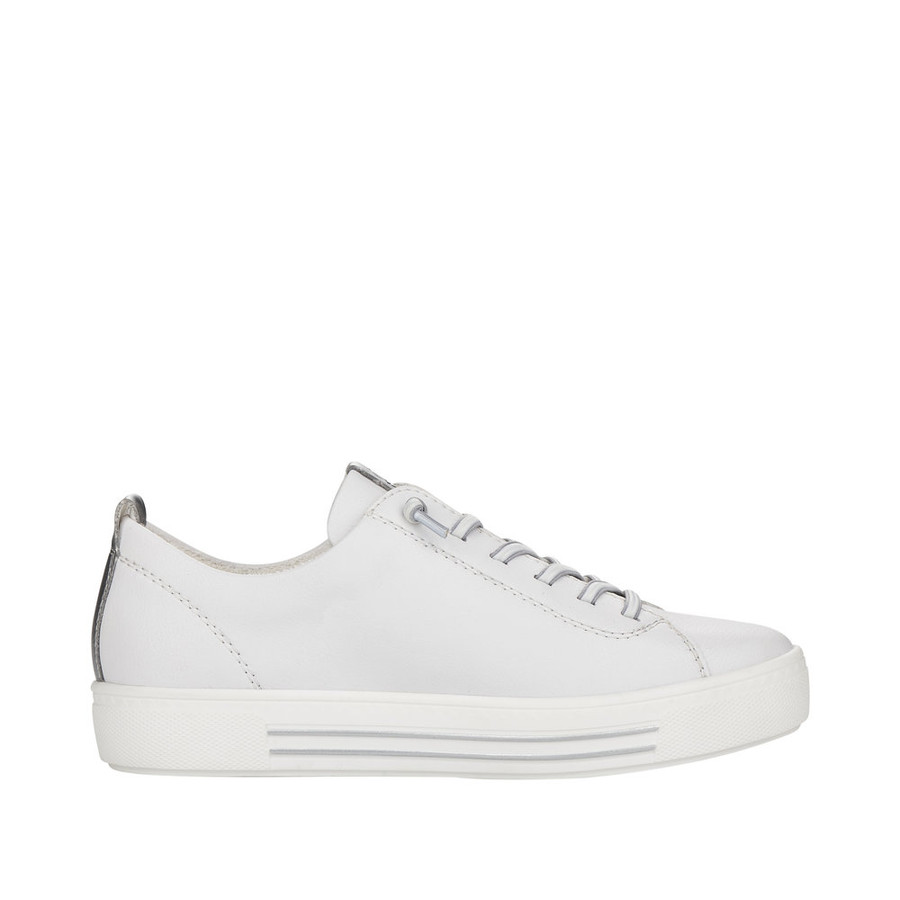 SNEAKER TENNIS W.ZIP WHITE D1E03-80