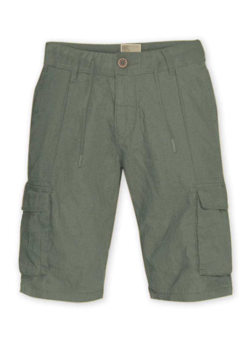 LINEN CARGO SHORT 11" 7265050