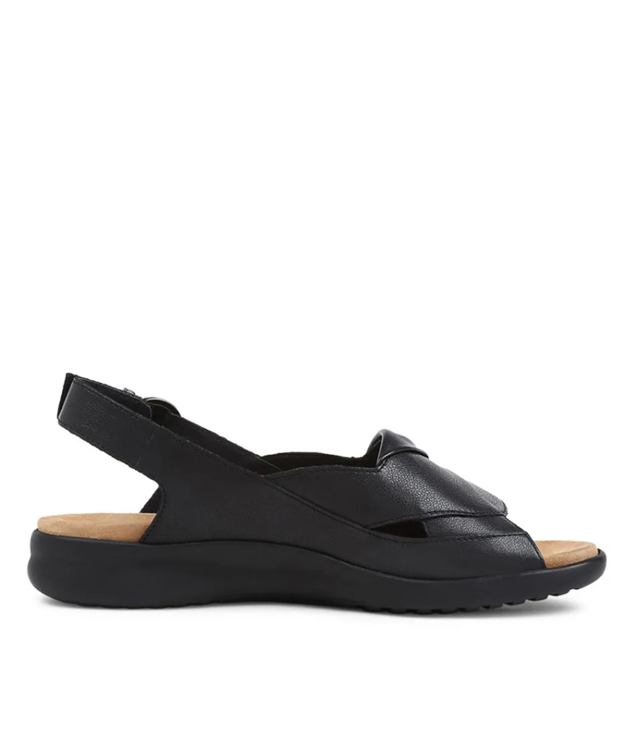 BARI SLING BACK LEATHER SANDAL XWIDE BARI(BARI)