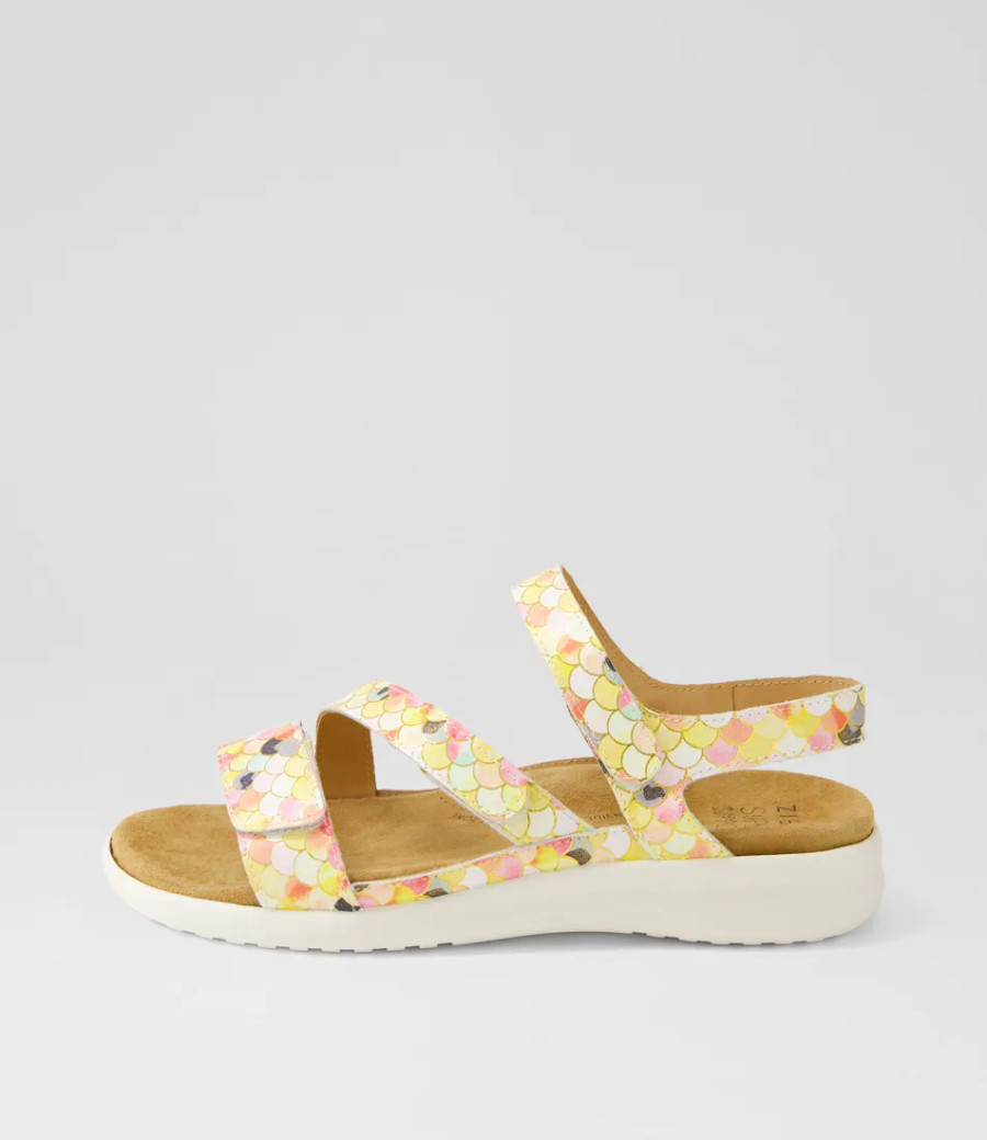 BOYDE ADJUSTABLE STRAP SANDAL LEATHER XWIDE(BOYDE)