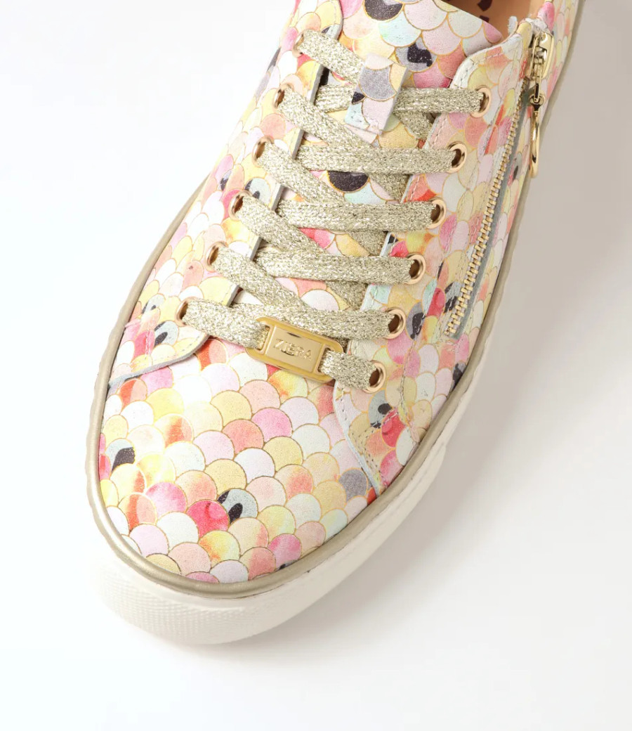 SNEAKER ZIP DETAIL FLORAL PAMELA S24(PAMELAS24)