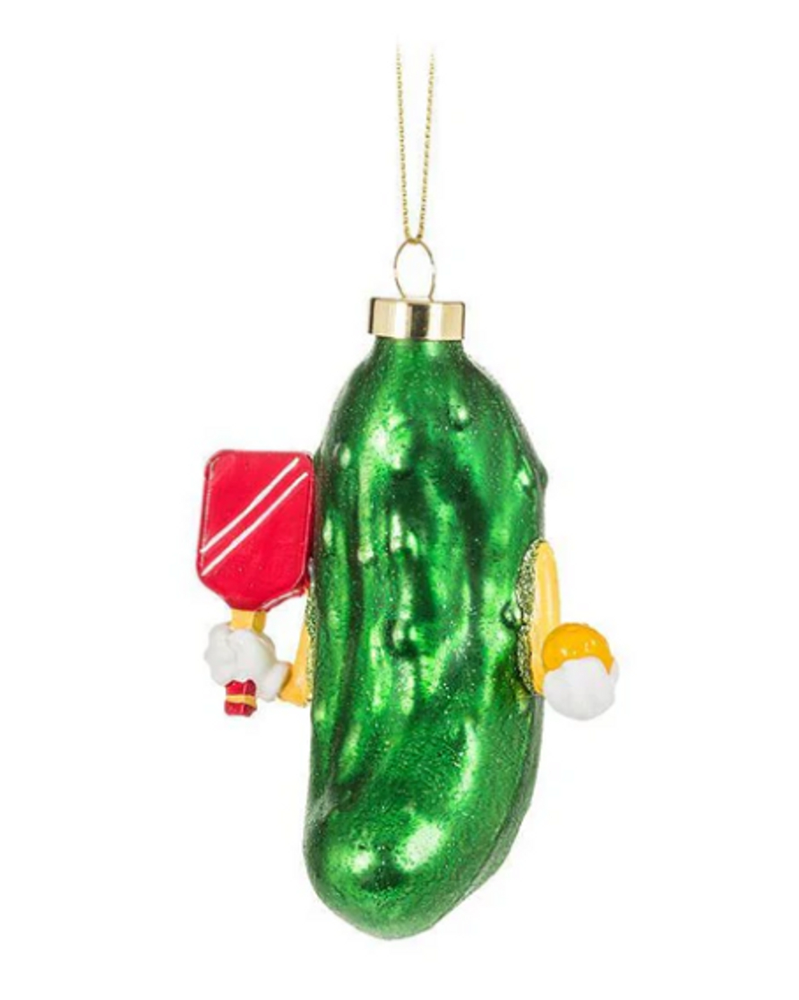 PICKLE PICKLEBALL ORNAMENT 27CLASSIC401